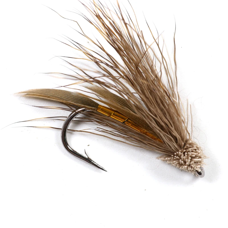 Wifreo 8 шт. Размеры 6 волосы оленя Мадлер Minnow Fly ловли форели стример мух|muddler minnow|streamer