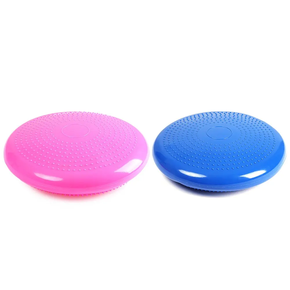 Прочный Йога массажный коврик-подушка универсальный надувной Шатание