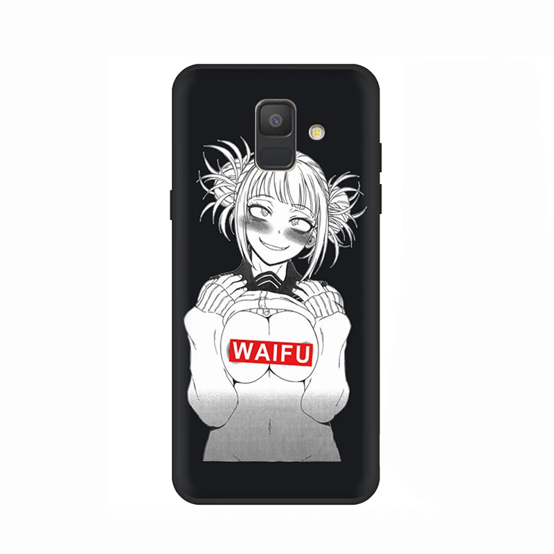 Sugoi семпай аниме waifu мягкий чехол для мобильного телефона чехол для samsung Galaxy A6 7 8 9 A10 30 40 50 70 J6 - Цвет: B10