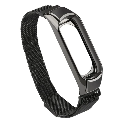 04 Браслет mi Band 4 3 металлический ремешок для Xiaomi mi 3 браслет Безвинтовой браслет из нержавеющей стали mi Band 3 браслет mi band 4 ремешок correa - Цвет: 04