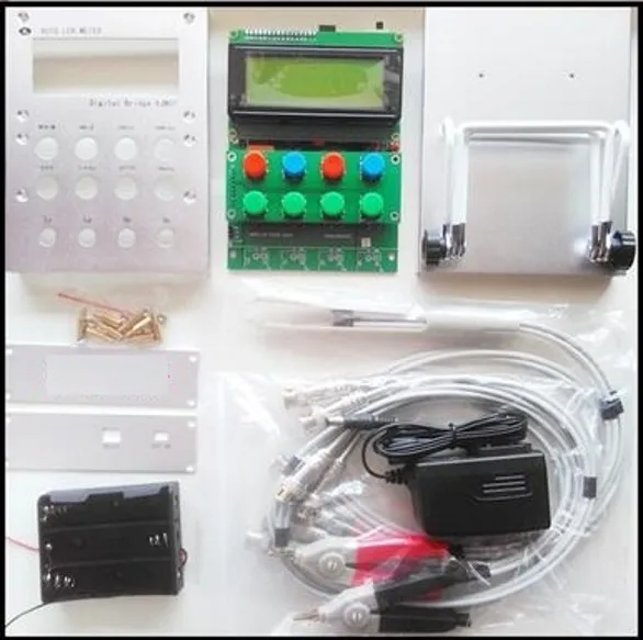 

High Precision Digital Bridge LCR Tester Resistor, Inductance, and Capacitance ESR Meter