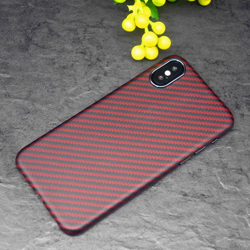 Ультратонкий чехол накладка из углеродного волокна для iPhone XS MAX роскошные чехлы