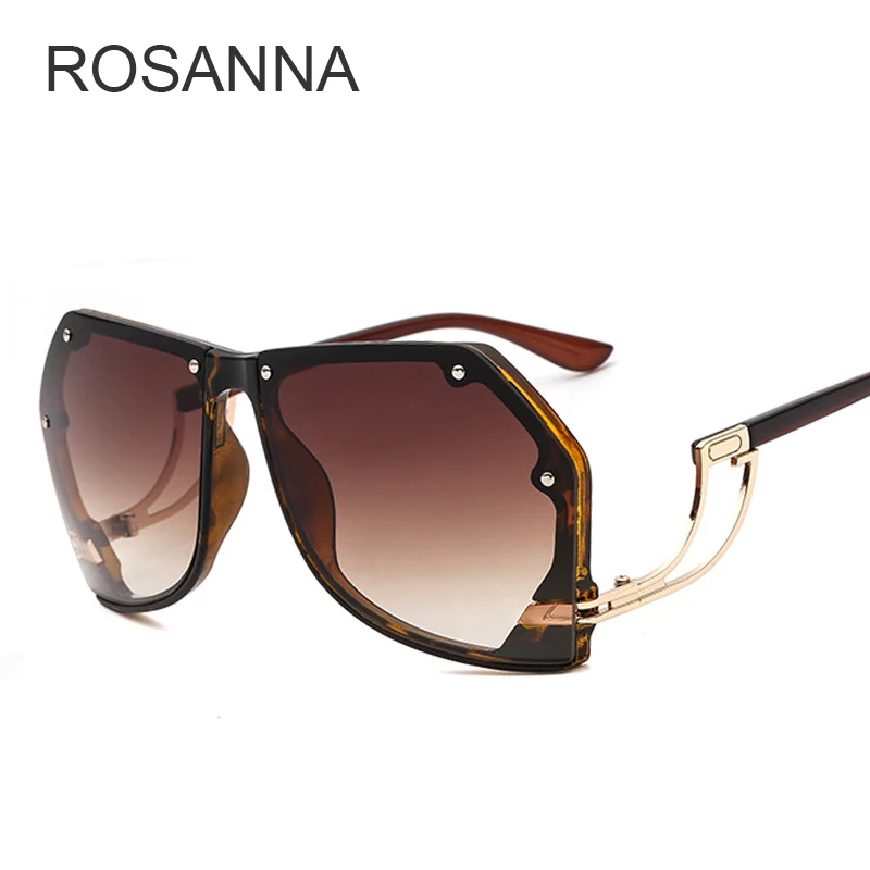 Очки солнцезащитные женские без оправы роскошные винтажные брендовые