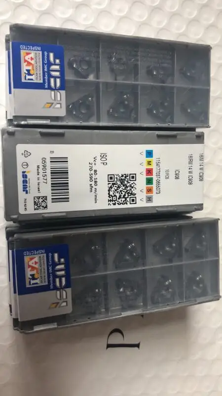 Iscar резьбовые вставки 16IRM1/1 25/1 5/1 75/2/2 5/3 3 5 IC908 16IRMAG60 IC908/16IRM AG55IC908 | Инструменты