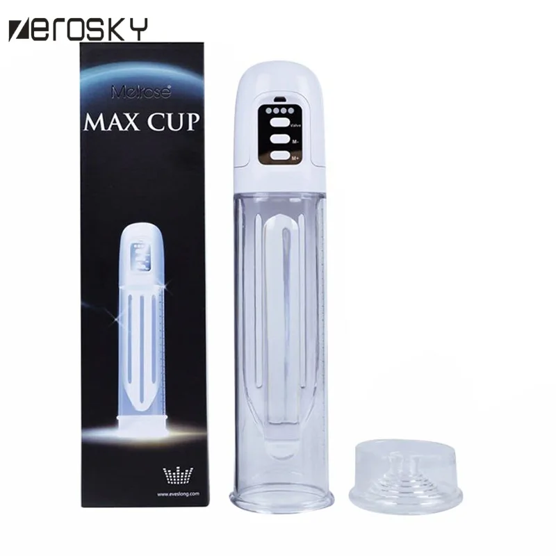 Zerosky мужской усилитель электрический насос для пениса с usb зарядкой мощный