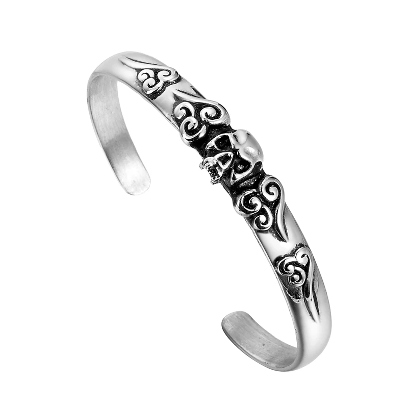 Женский и мужской модный браслет ювелирные изделия из нержавеющей стали 316L Ретро