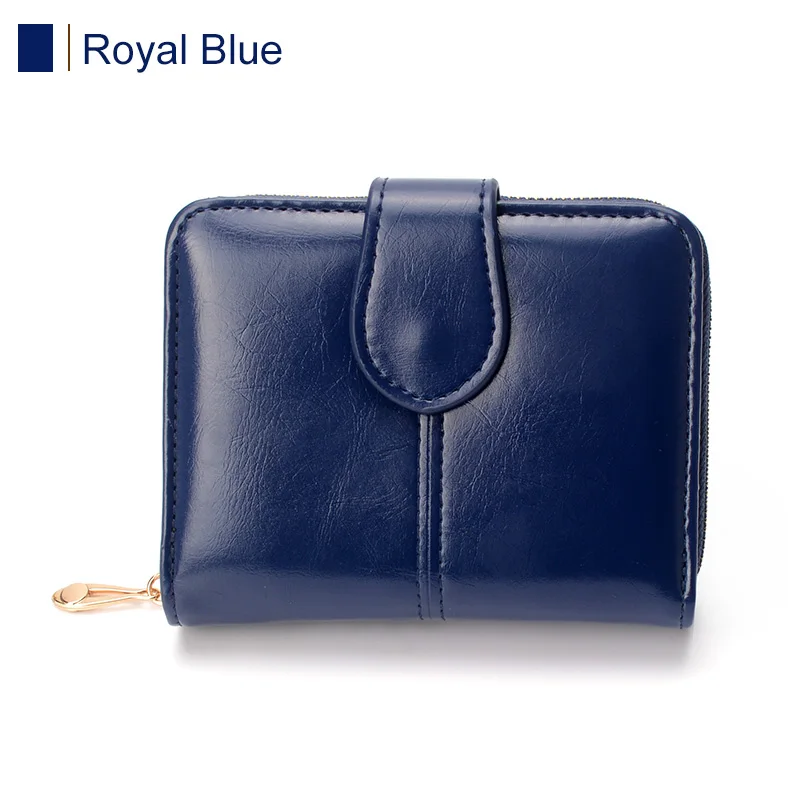 Royal Blue COHEART элегантный кошелек, женский модный кошелек, женский кошелек, Кожаный многофункциональный кошелек, маленькая сумка для денег, Карманный Кошелек, высокое качество - Цвет: Royal Blue