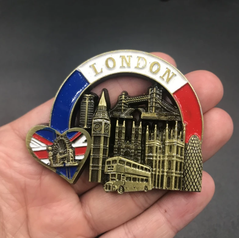 (5 шт./лот) Великобритания Италия Рим Франция Нотр-Дам США Катара Пизанская башня