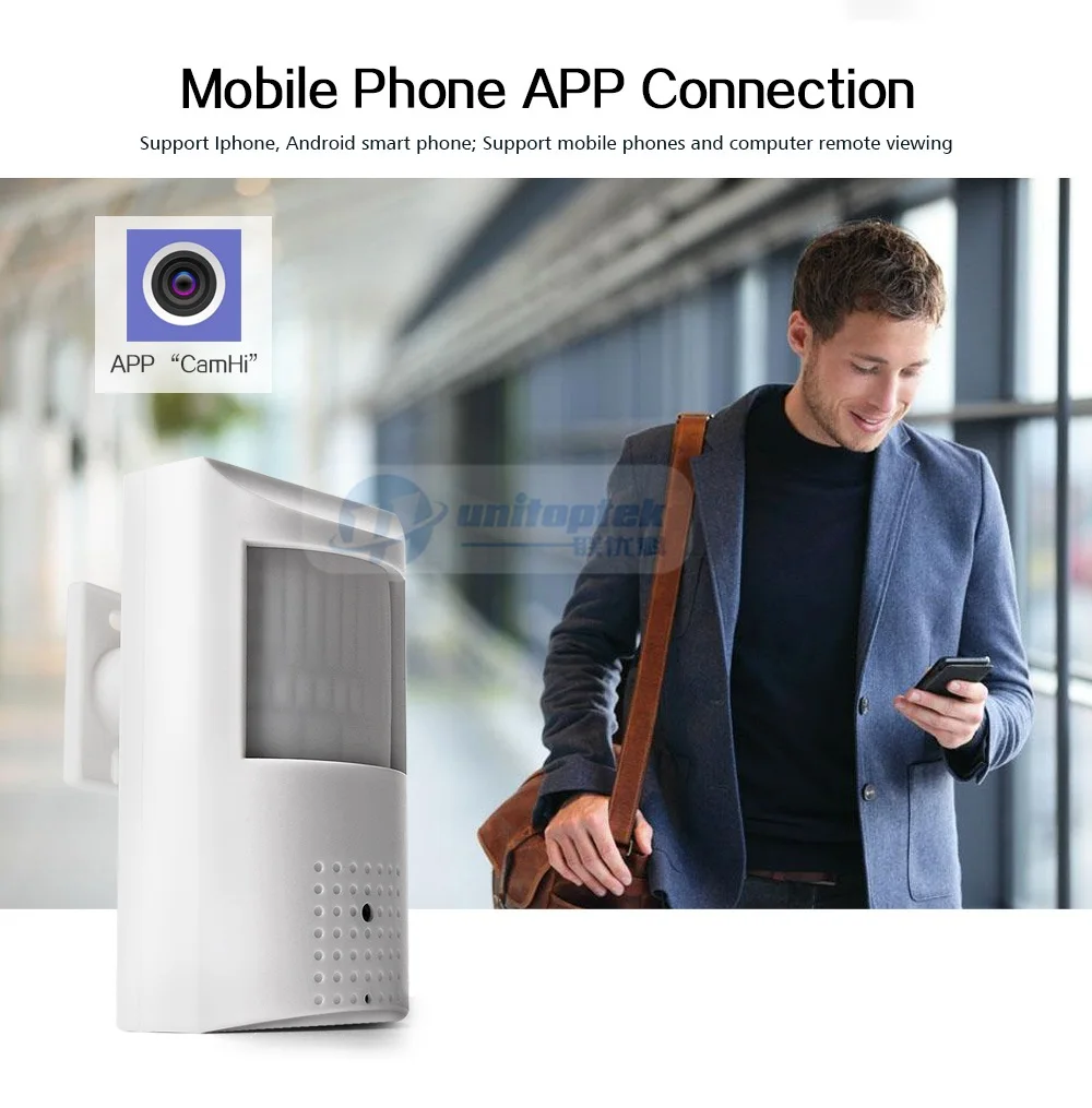 Wifi ip-камера 720P 1080P PIR стиль Крытый TF слот проводная и беспроводная камера Onvif с невидимым 940nm ИК светодиодный Встроенный аудио