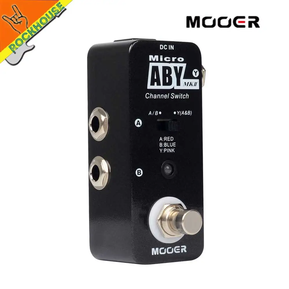 MOOER Micro ABY MK2 гитарный линейный селектор педали усилителя канальный переключатель