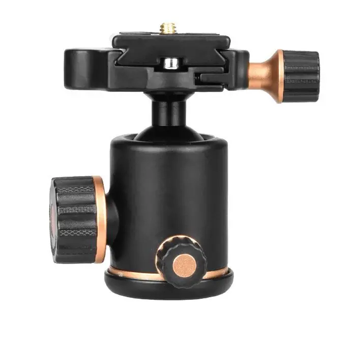 QZSD Q06 Aluminum Alloy Tripod ballhead/Ball Head With Quick Release Plate &ampTwo levels Maximum Load 8KG For Benro Siru Manfrotto |