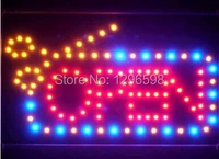 barber shop led sign graphics 10x19 inch ultra bright flashing hair cut store signage