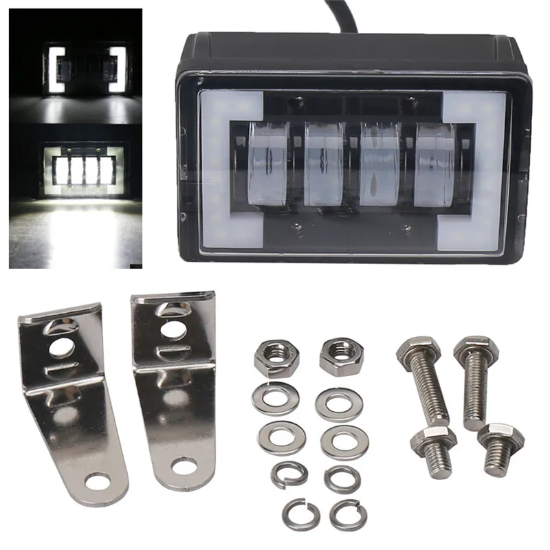 Новые рабочие фары для вождения Противотуманные Прожекторы 24 Вт DRL светодиодные