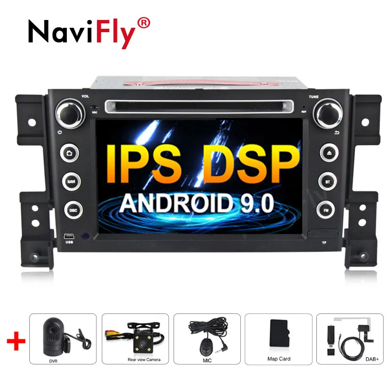 Новинка! Автомобильный мультимедийный плеер 2din Android 9 0 IPS DSP dvd Радио для SUZUKI GRAND VITARA
