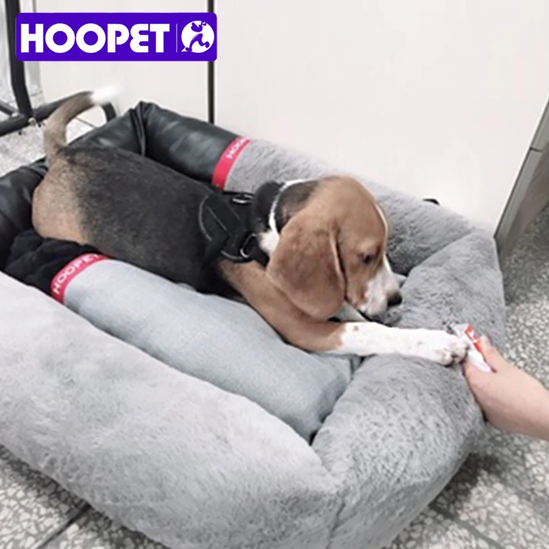 HOOPET кровати для собак Теплый Флис больших домик кошек Мягкие диванные
