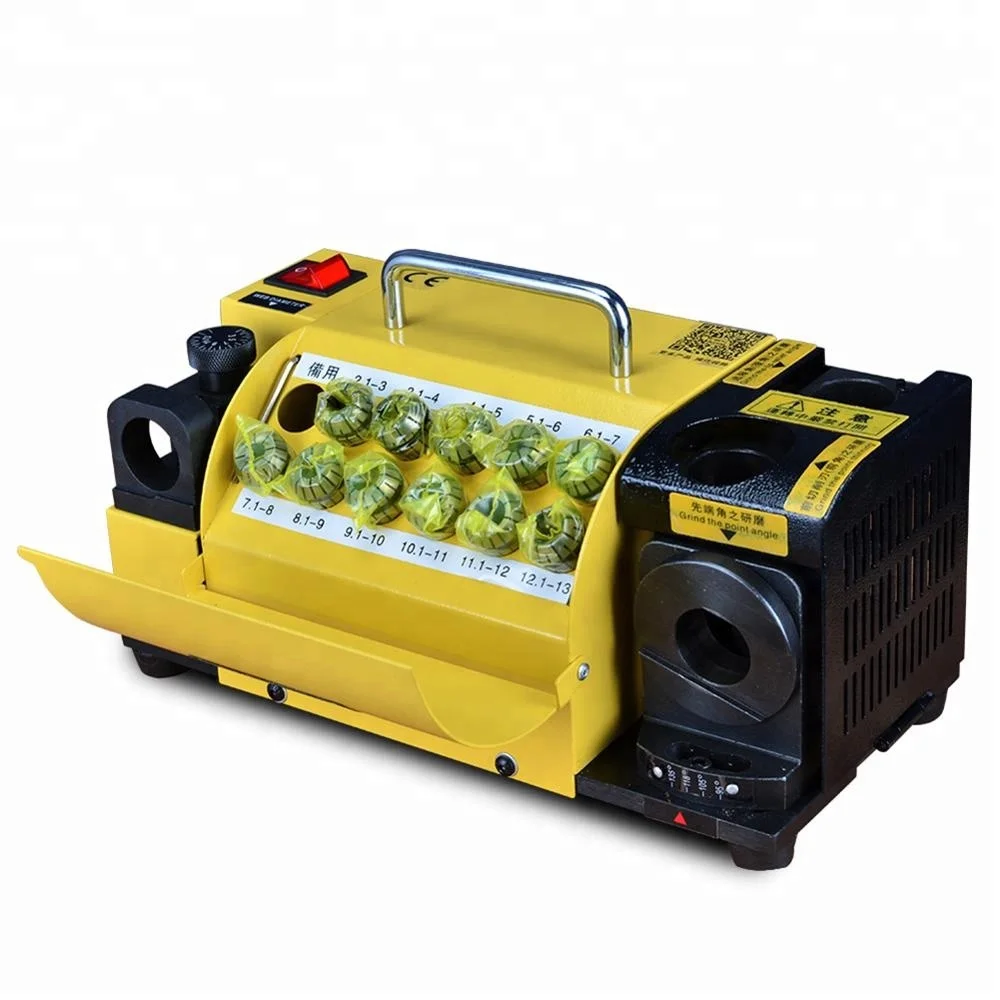 

MR13D Portable Twist Drill Sharpener MRCM Brand Drill Bit Sharpener CBN For HSS Drill Sharpener Machine