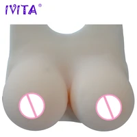 ivita 6000g realistic silicone breast forms fake boobs for crossdresser silicone breasts transgender drag queen shemale cosplay