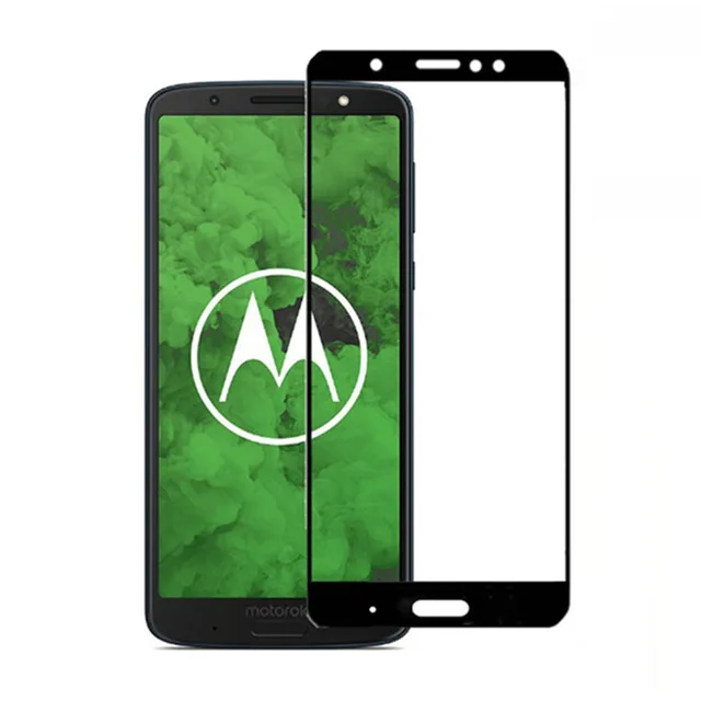 Закаленное 3d стекло для Motorola MOTO G6 Play полноразмерная защитная пленка 9H