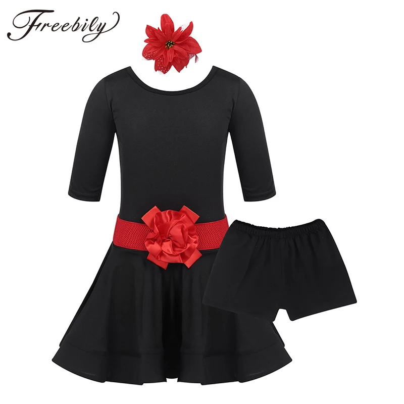 Женское профессиональное платье для латиноамериканских танцев детские платья