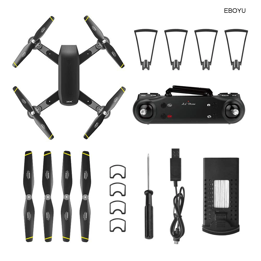 EBOYU SG700S Радиоуправляемый Дрон 4 K/1080 P широкоугольная камера Оптическое позиционирование потока WiFi FPV контроль высоты жестов RC Квадрокоптер
