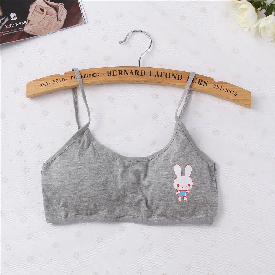 Бюстгальтер для девочек-подростков хлопковое нижнее белье жилет подростков