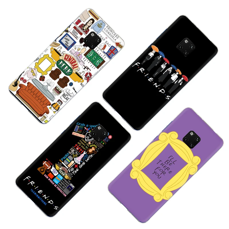 Друзья сезона ТВ жесткий чехол для телефона для huawei Y6 Y7 Prime Y9 Коврики 10 20 30 Pro Lite Nova 2i Lite 3 3i