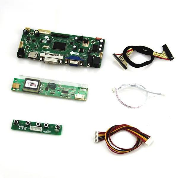 (HDMI + VGA DVI аудио) M. NT68676 LCD/LED плата контроллера для LP154WX4 TLCB B154EW02 v.7 (TL) (C3) 1280*800|lcd/led