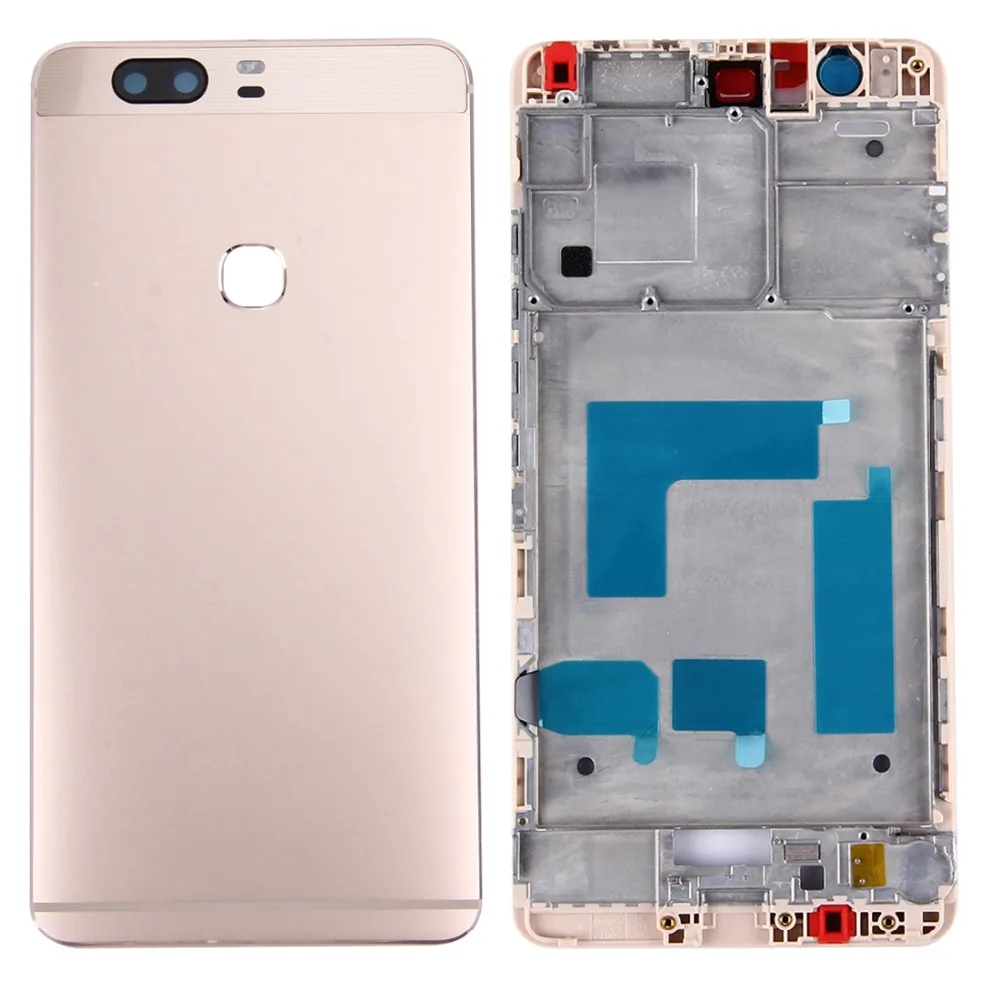 Задняя крышка батареи + передняя корпуса ЖК-рамка пластина для Huawei Ascend P6/Mate S/P9 Lite