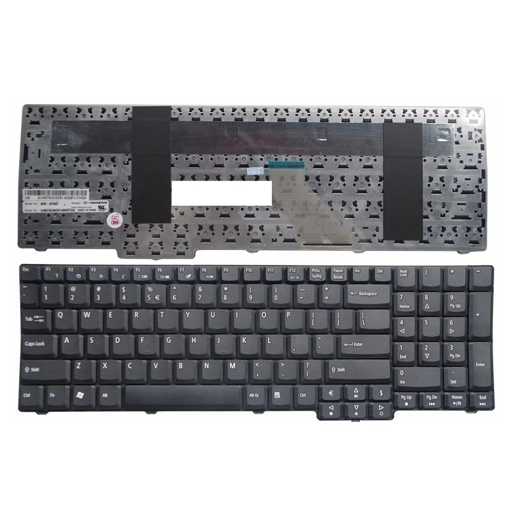 

US Black New English laptop keyboard For Acer for Aspire 7720 7520 7520G 7535 9420 5110 5600 7630 6930 9410 5737 7100 8930