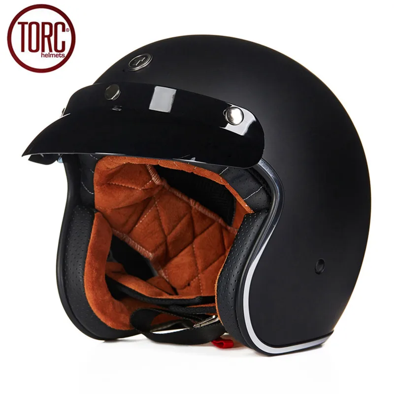 TORC moto rcycle шлем ретро с открытым лицом винтажный Cruiser Шлем T5778 Casque Casco cicleta Capacete