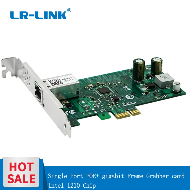 LR LINK 2001PT POE PoE + гигабитный Ethernet картинная рамка Grabber PCI Express Камера захват видео