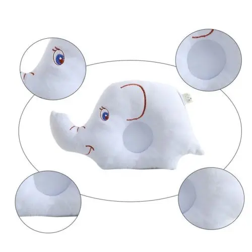 1 шт. Детские хлопковые подушки безопасности для новорожденных слон Подушка