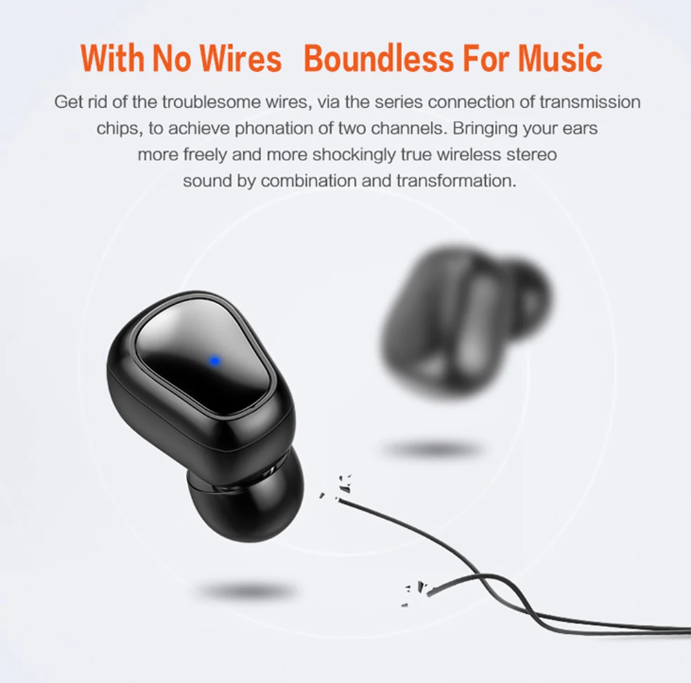 Слог D900P мини TWS Bluetooth наушники-вкладыши устойчивое к поту беспроводные стерео наушники с микрофоном Голосовое управление
