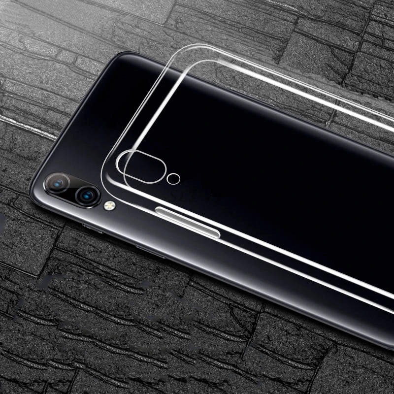 Чехол для Vivo V11 ультратонкий прозрачный мягкий чехол из термополиуретана и