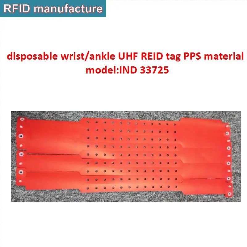 Impinj Monza R6 браслет UHF RFID водонепроницаемый наручный голеностопный Контроль