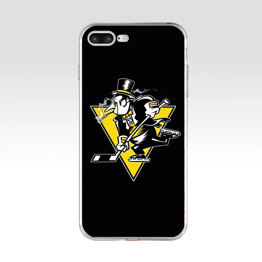 160WE I love ICE Hockey Мягкий ТПУ силиконовый чехол для Apple iPhone 6 6s 7 8 plus чехол