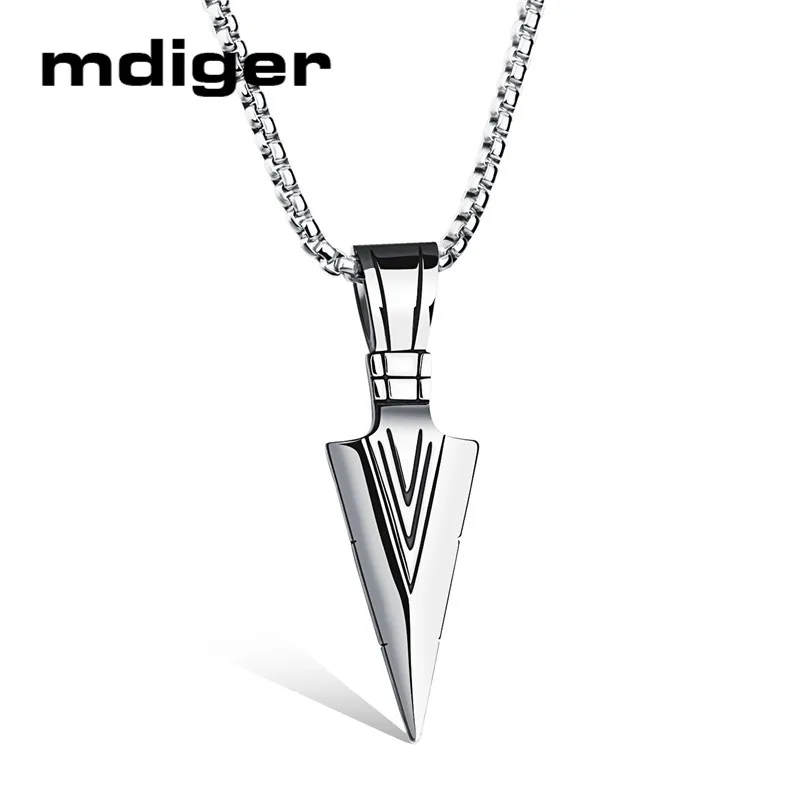 Mdiger Ожерелье Личность подводная голова мужские из нержавеющей стали ожерелья