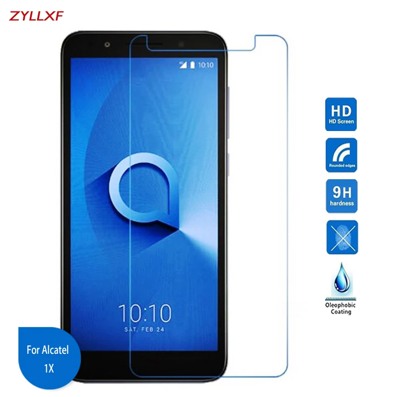 For Alcatel 1X Tempered Glass Premium Screen Protector Film 5.3 in 9H 2.5D Safety On 5059A 5059D 5059I 5059J 5059T 5059X Y | Мобильные