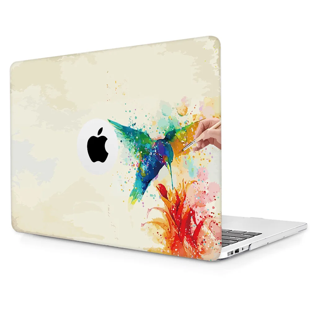 J056 Batianda чехол для MacBook Air 11 13 дюймов A1932 и Pro retina 1" 15" Touch Bar PC ноутбук жесткий корпус Защитная кожа - Цвет: J056