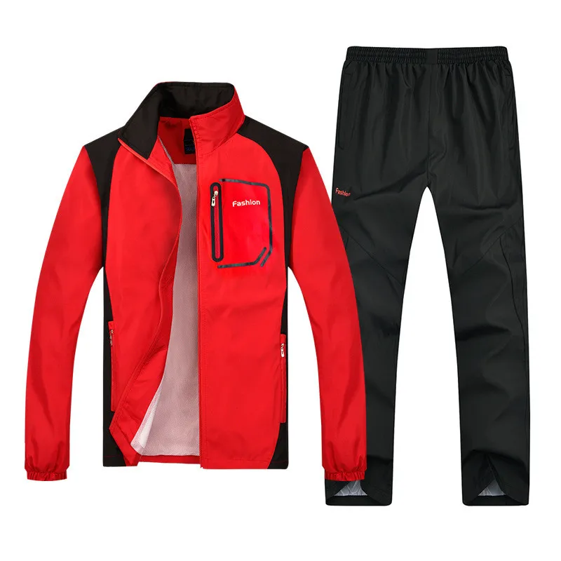 Спортивный костюм мужской повседневный, кофта и брюки, одежда для бега, Азиатские размеры, весна-осень от AliExpress WW