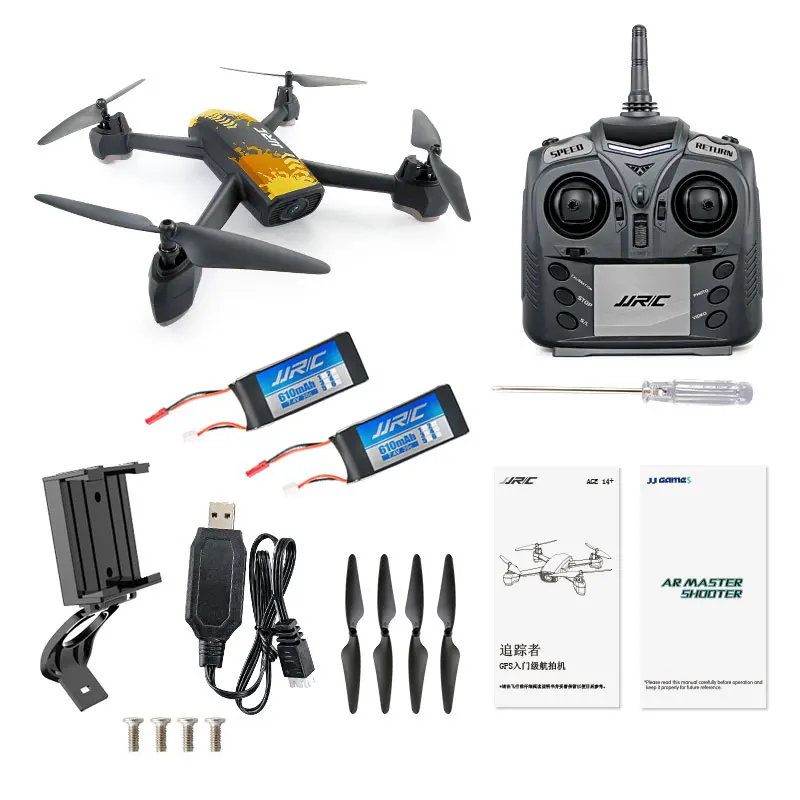 Jjrc H55 трекер WI FI FPV системы Дрон с 720 P HD Камера GPS позиционирования headless режим RC