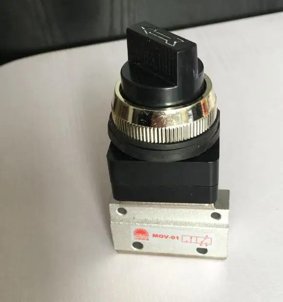 2-позиционный 1/8 дюйма резьбовой кнопочный выключатель аналогичный стандарту