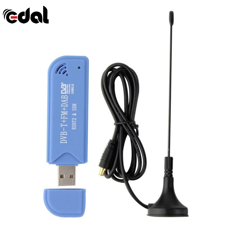 USB 2,0 программное обеспечение радио DVB-T RTL2832U+ R820T2 SDR цифровой ТВ вставляемый приемник U40