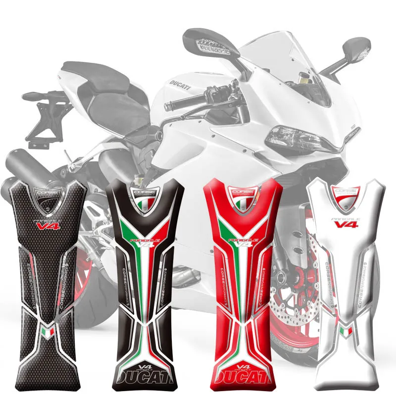Мотоцикл 3D топливный бак защитные наклейки для Ducati panigale V4 1100