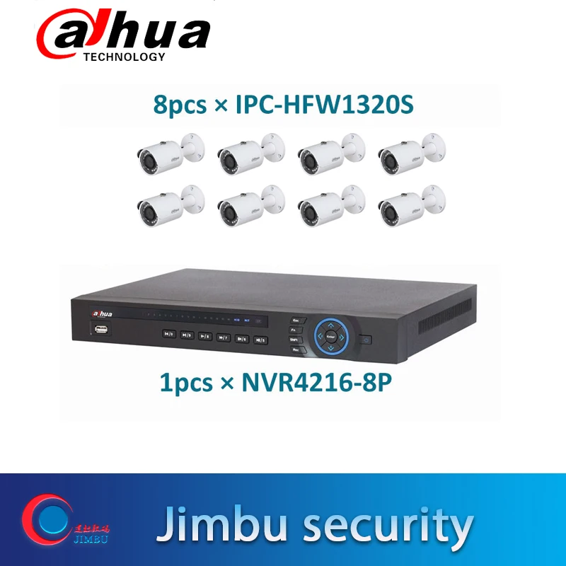 Сетевой видеорегистратор Dahua Kit сетевой 1 шт. Φ 16CH 2HH 5MP 8 3MP IP камера 1080P IR 30 м|camera