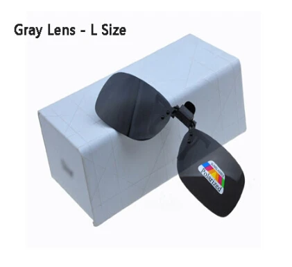 Gray Lens L size Ralferty, ультра-светильник, на застежке, солнцезащитные очки, поляризационные, солнцезащитные очки, 3 размера, для вождения, линзы ночного видения, анти-UVA Оттенки для женщин и мужчин - Цвет линз: Gray Lens L size