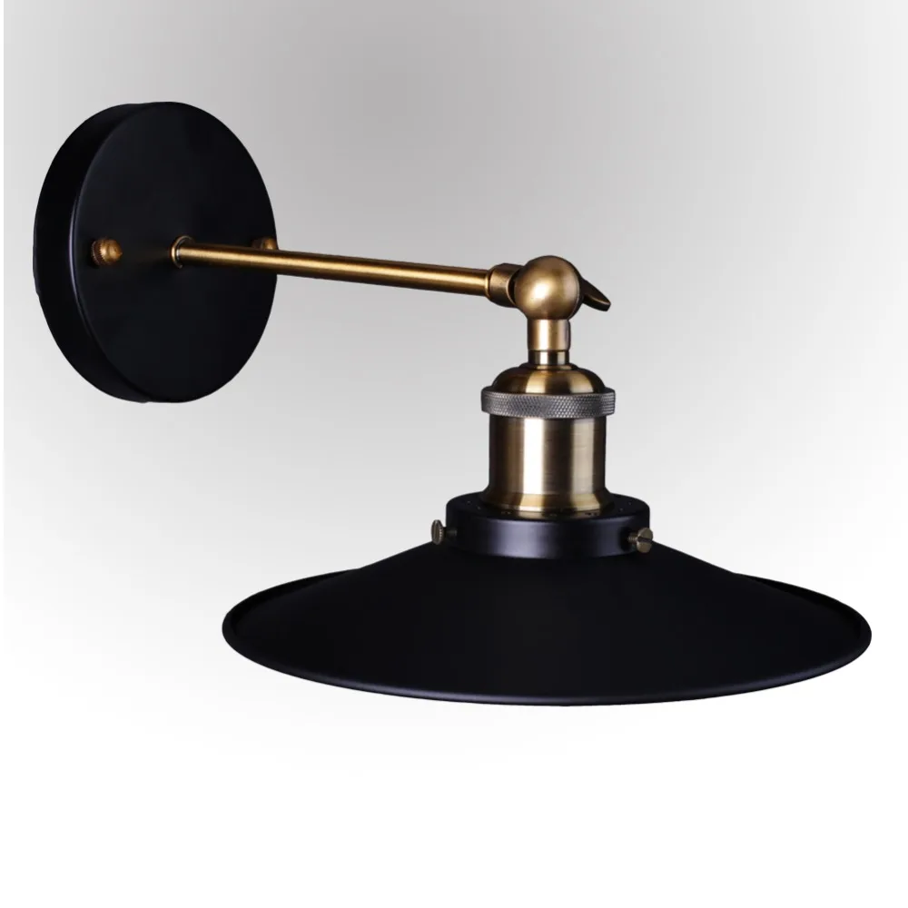 

Vintage Plated Industrial Wall Lamp Retro Loft LED Wall Light Lamparas De Pared Stair Bathroom Iron Wall Sconce Abajur Luminaria