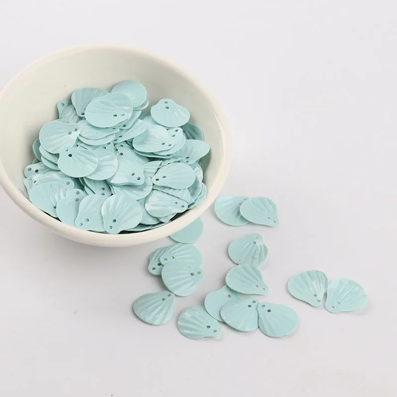 Solid Light Blue 10 г/упак. 13 мм Морская раковина ПВХ свободные блестки для шитья украшения фурнитура для свадьбы ручная работа Женская одежда Аксессуары для платья - Цвет: Solid Light Blue