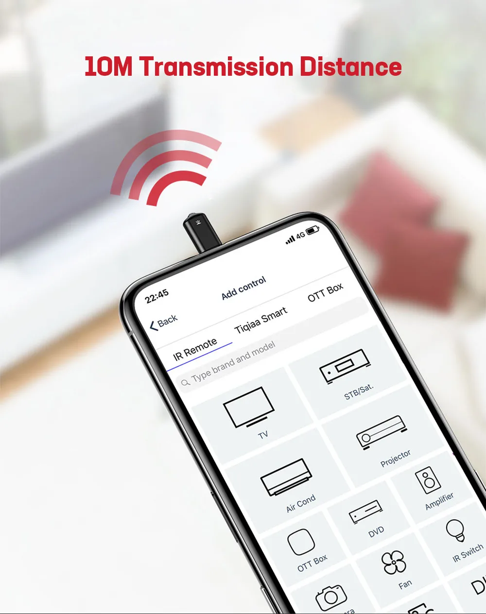 R01/R02 8 Pin смартфон ИК пульт дистанционного Управление Лер Пылезащитный чехол