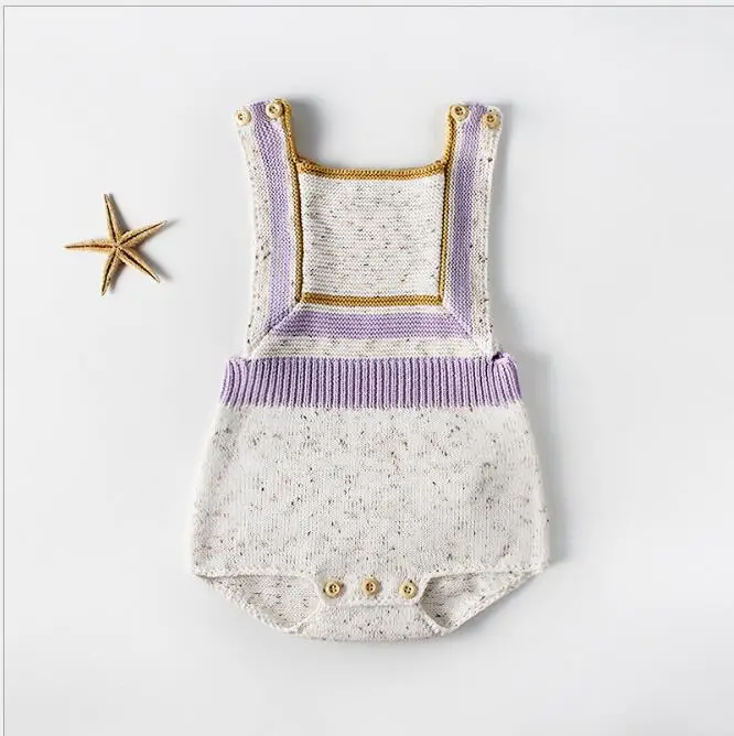 Knitted Baby Rompers Knit Clothes For Girls Boys Newborn Romper Woolen New Born Infant Jumpsuits | Мать и ребенок